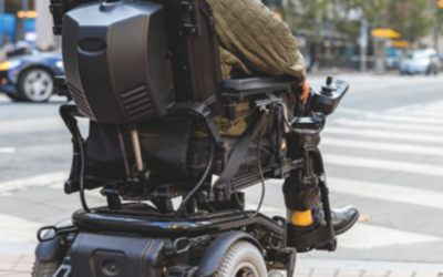 Piloting a wheelchair with your eyes